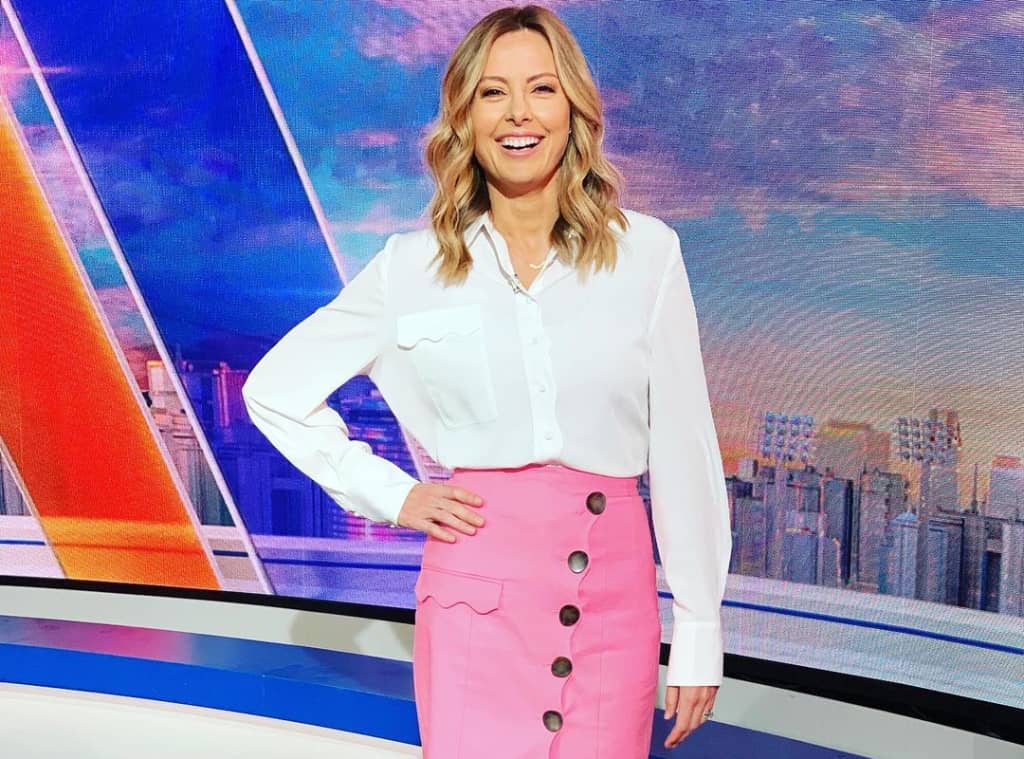 La periodista australiana Allison Langdon
