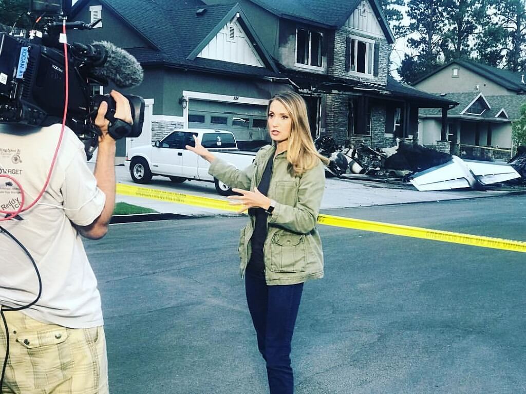 Kayna Whitworth, reportera