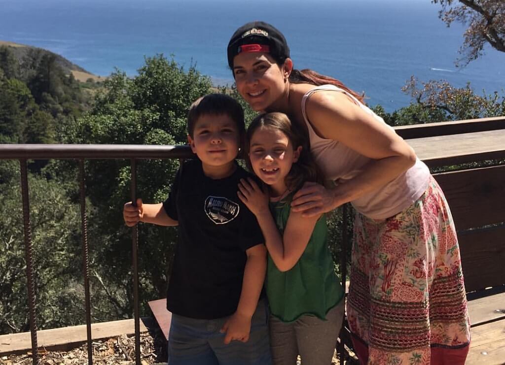 Lahna Turner con su hijo Imagen