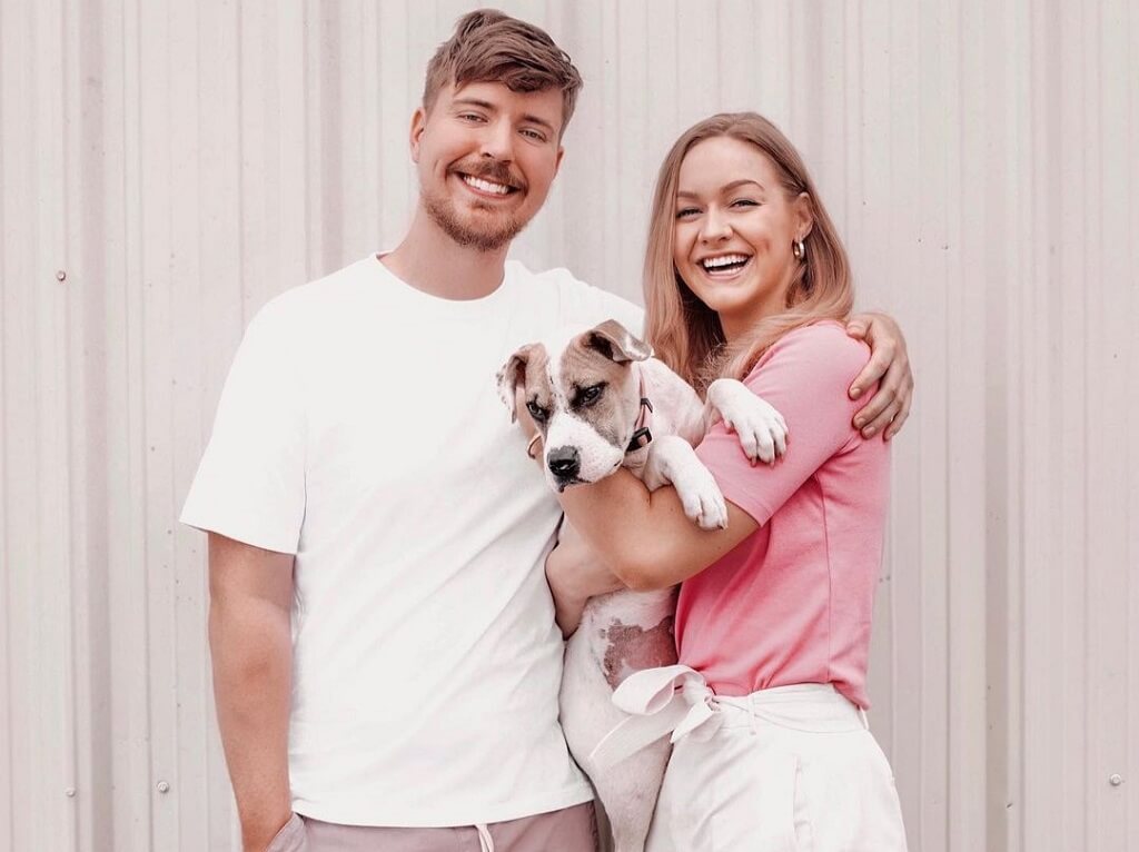 Imagen de Maddy Spidell y Mr. Beast
