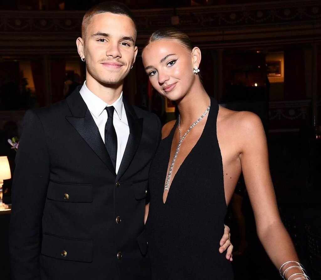 James Beckham Imagen y novia Mia Regan