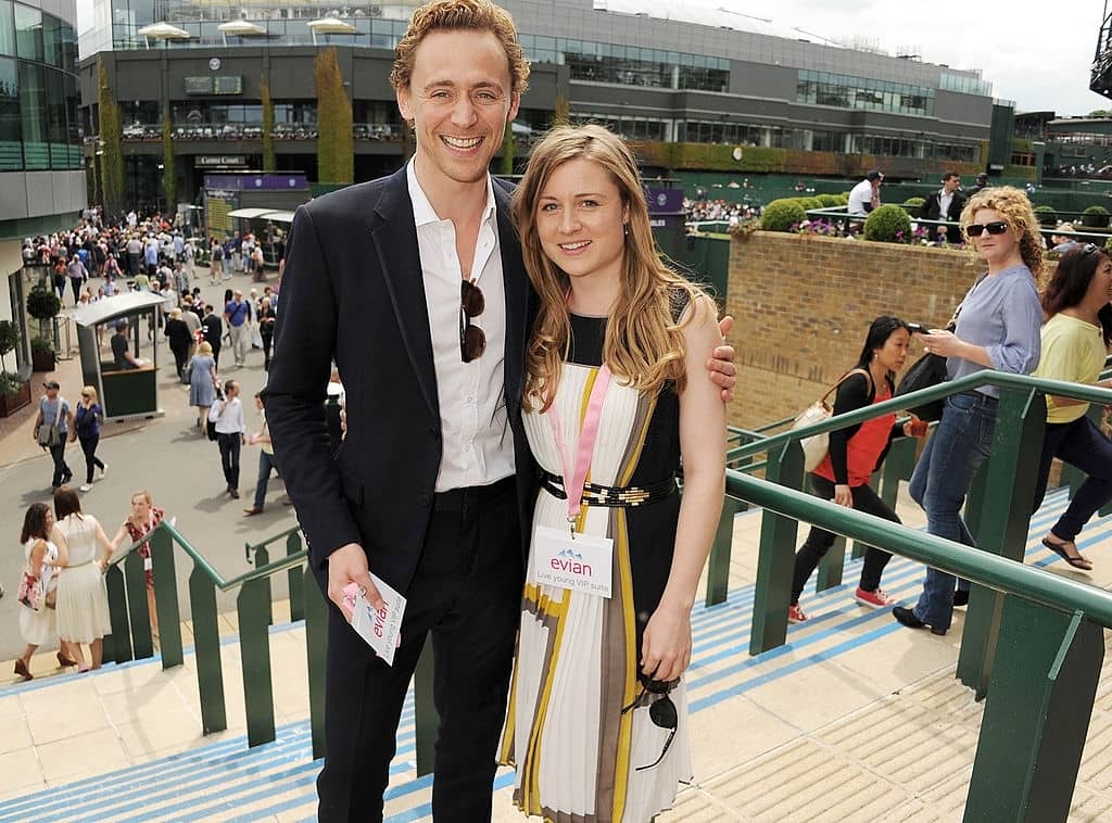 Tom Hiddleston y su hermana Emma Hiddleston