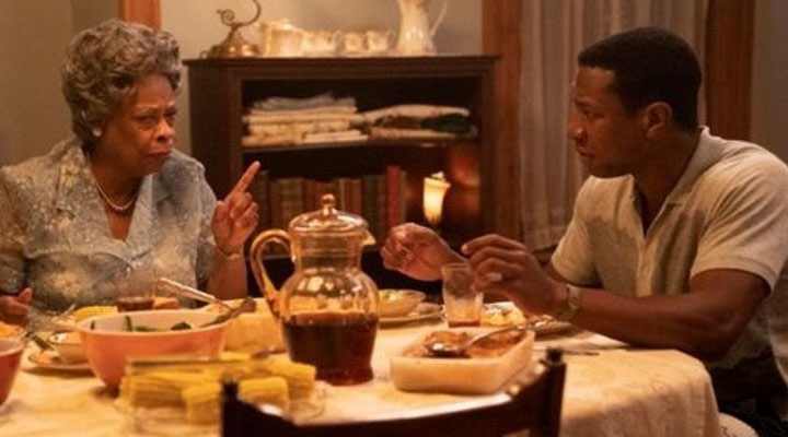 Carol Sutton con Denzel Washington