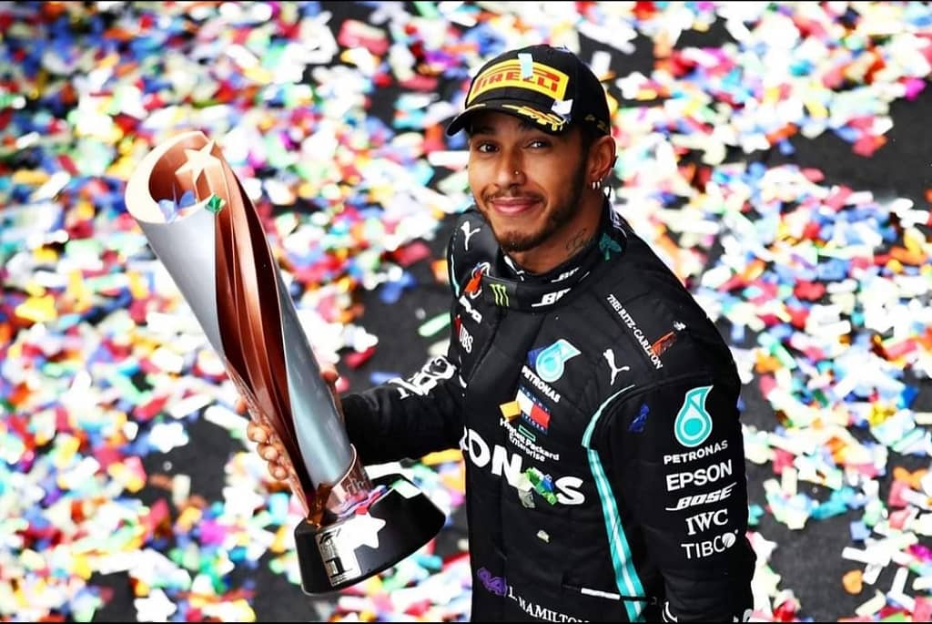 Trofeo de la biografía de Lewis Hamilton