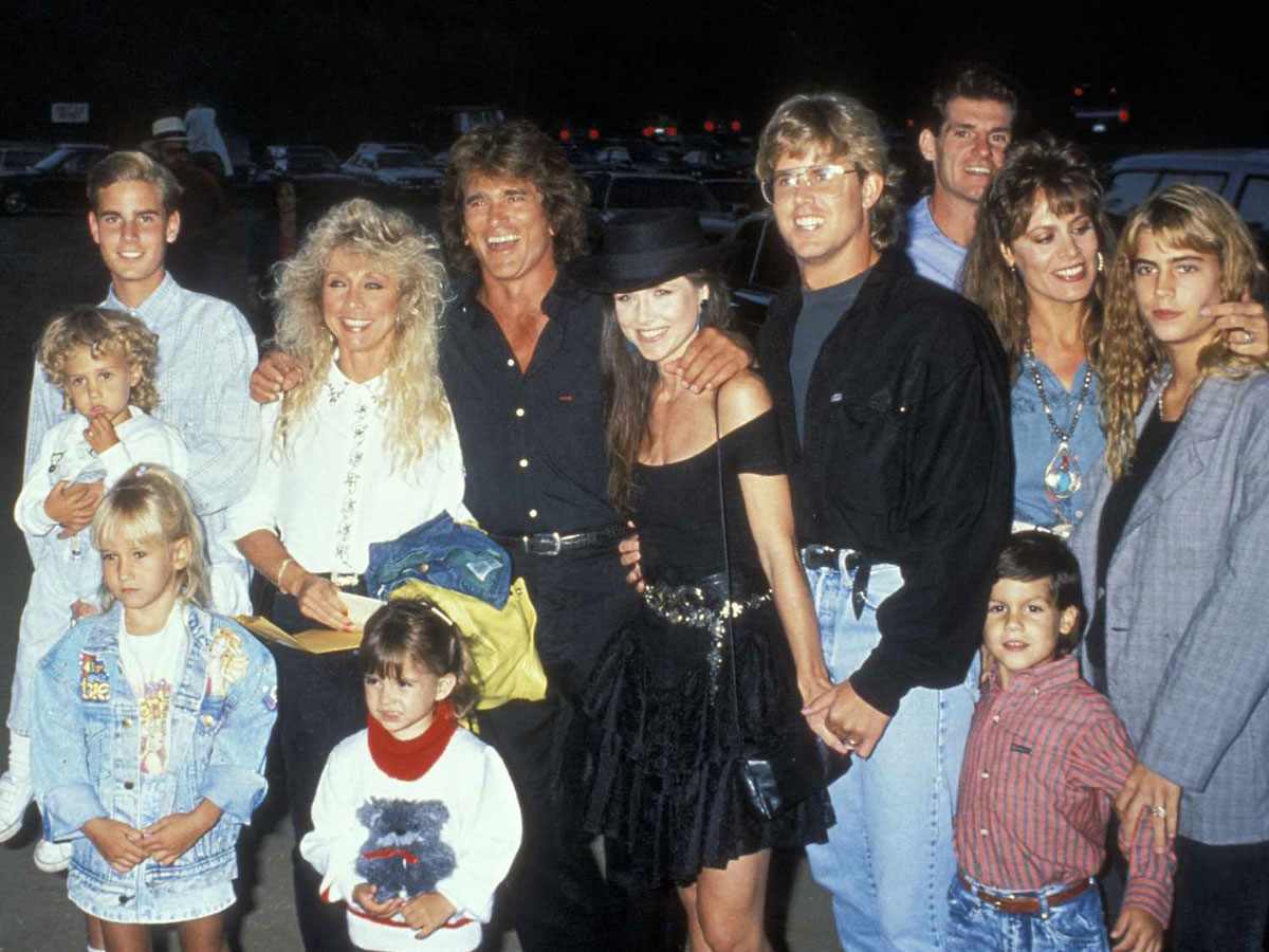 Los hijos de Lynn Noe y su familia