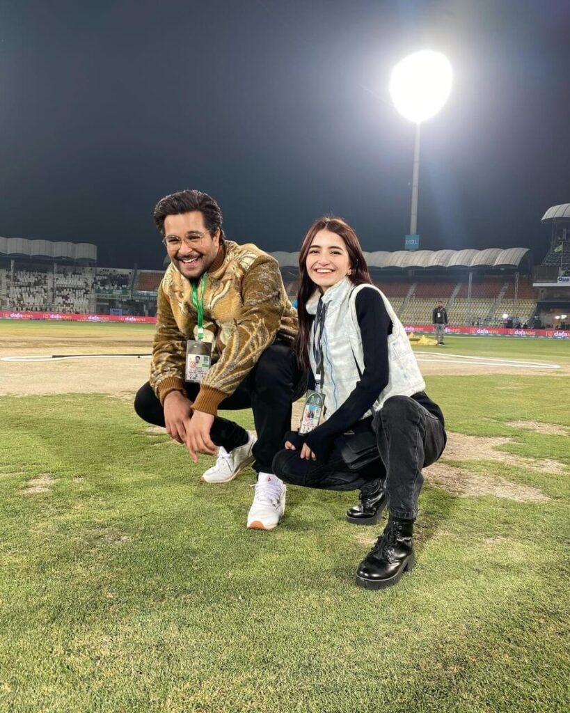 Merub Ali con Asim Azhar