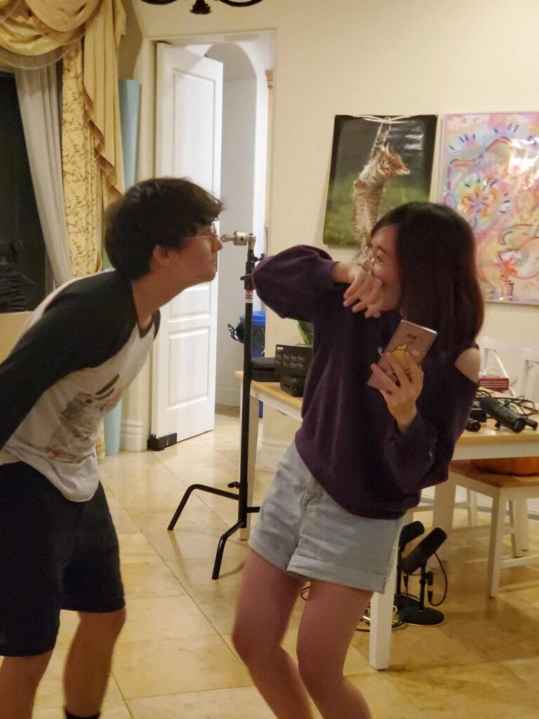 Michael Reeves con LilyPichu